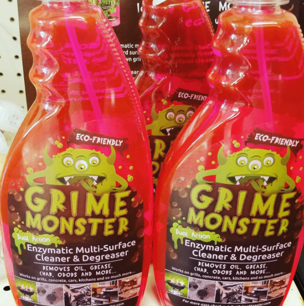 GrimeMonster remove grease from concrete