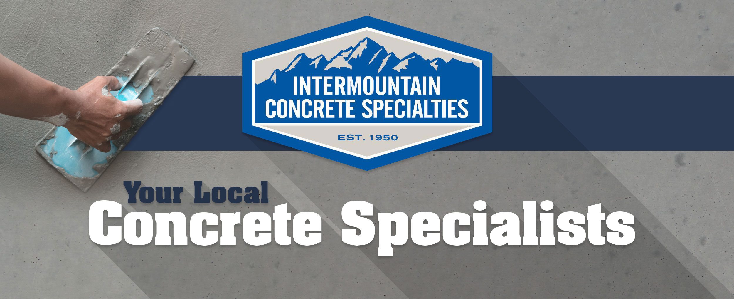 Intermountain Concrete Specialties banner image